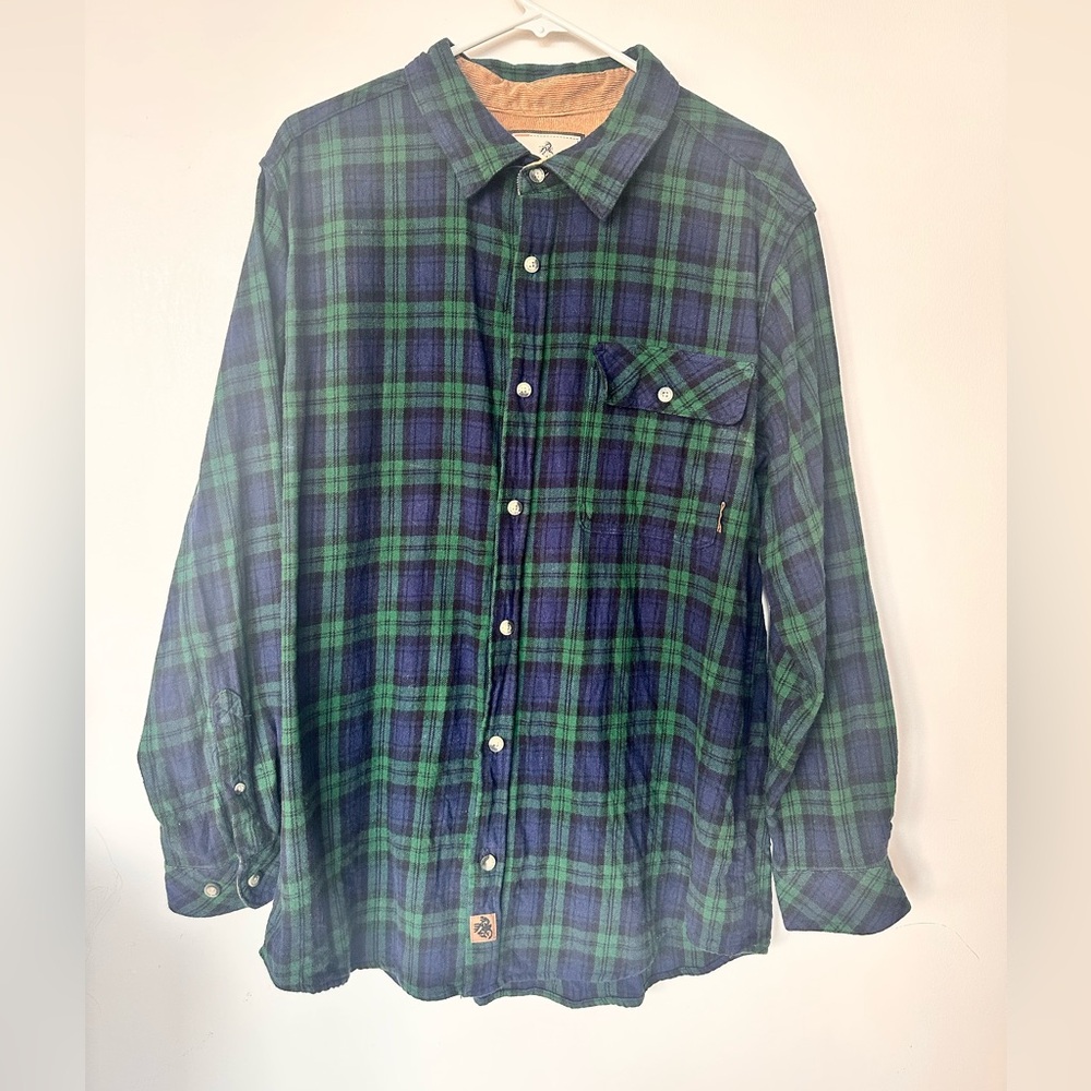 Legendary Whitetails “The Original Buck Camp” Flannel Shirt – Size Large